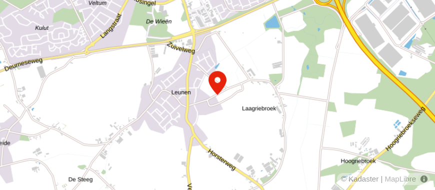 Locatie van Briensveld Uitvaartverzorging