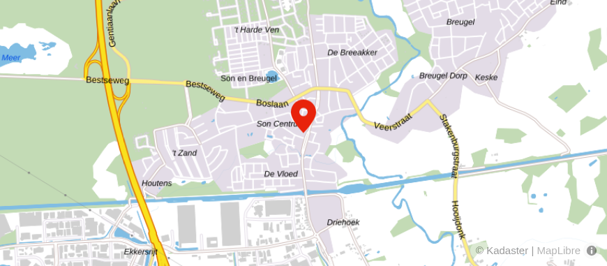 Locatie van Elan Assurantiën en Hypotheken