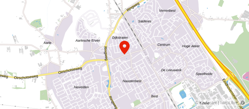 Locatie van de Haas advies