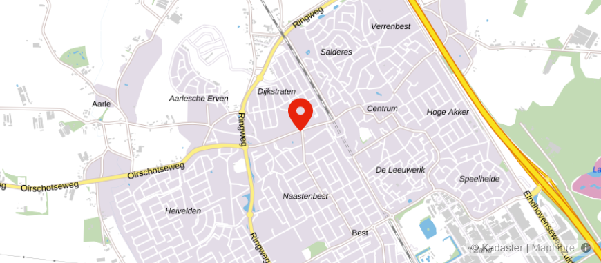 Locatie van M.G.M. Makelaardij