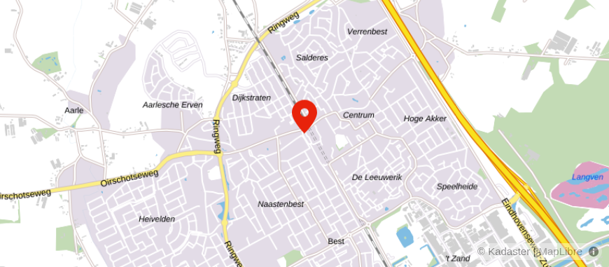 Locatie van Novada Vast en Zekerheid