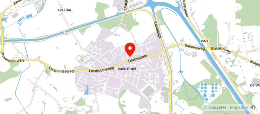 Locatie van Van Asten Hypotheken & Verzekeringen