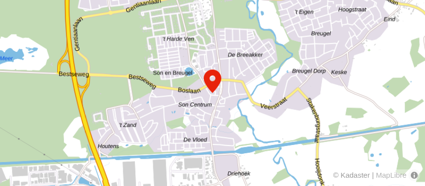 Locatie van Van Kuik Financieel Advies