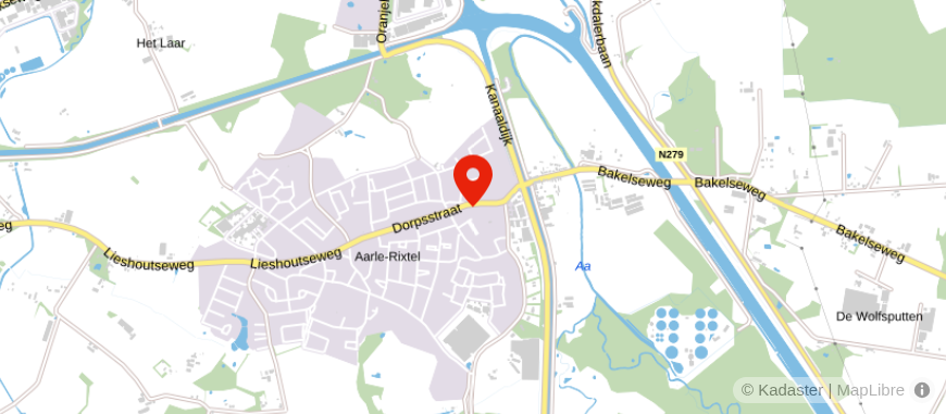 Locatie van Van den Wildenberg Assurantiën