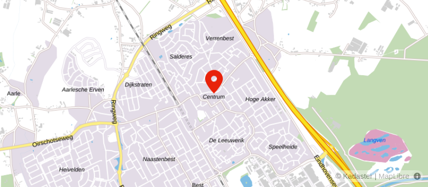 Locatie van THUIS in verzekeringen