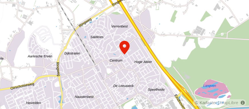 Locatie van De Hypotheekshop Best