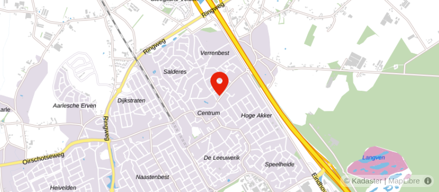 Locatie van ERA Makelaardij Ed Willems