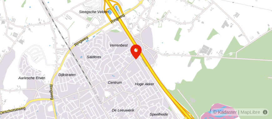 Locatie van Administratie- en Belastingadvieskantoor Afisca