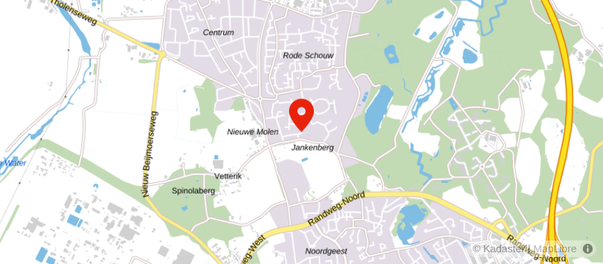 Locatie van Clarijs Advies