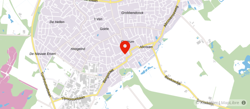 Locatie van Burgers & Van Esch Assurantiekantoor
