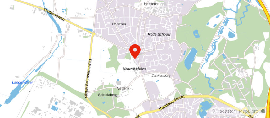 Locatie van M.P.A.M. de Weert Assurantiën