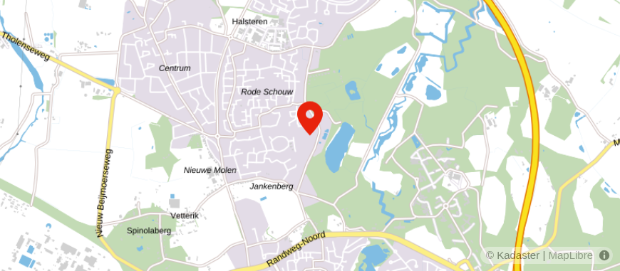 Locatie van Administratiekantoor Van Daele