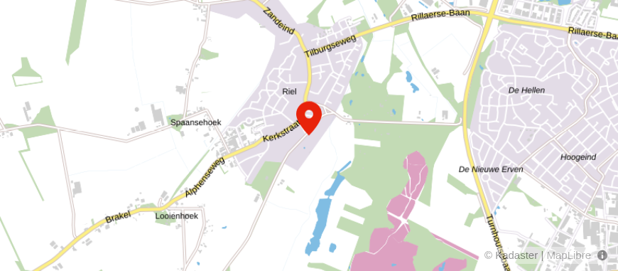 Locatie van M&M Makelaardij