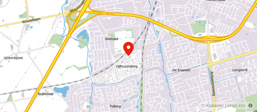 Locatie van Adfinum