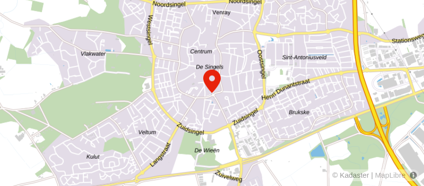 Locatie van Peelrand Makelaardij