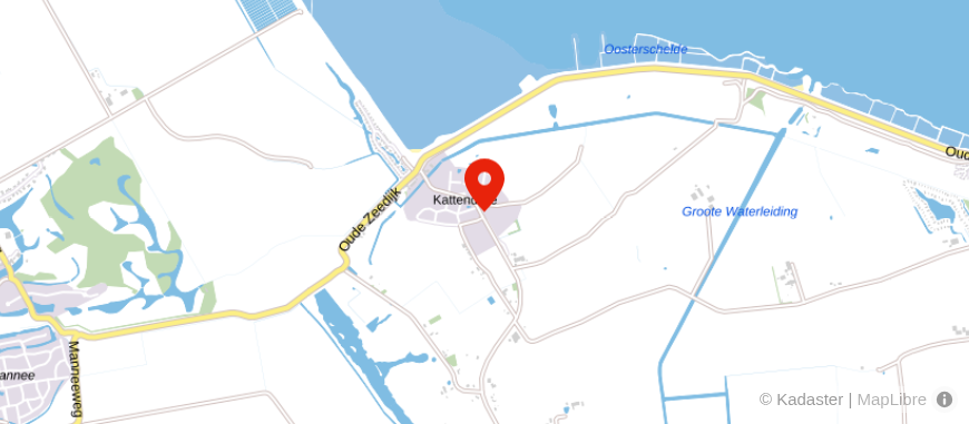 Locatie van Huiskamer Hypotheken Oosterschelde