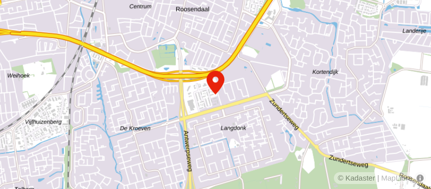 Locatie van ESJ Accountants & Belastingadviseurs