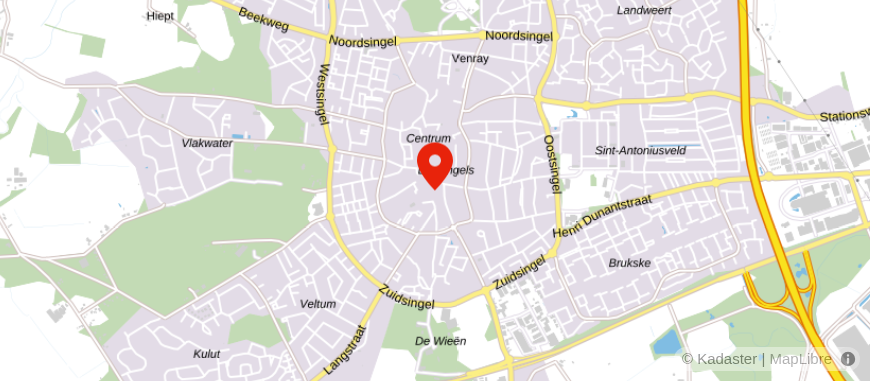 Locatie van De Hypotheker Venray