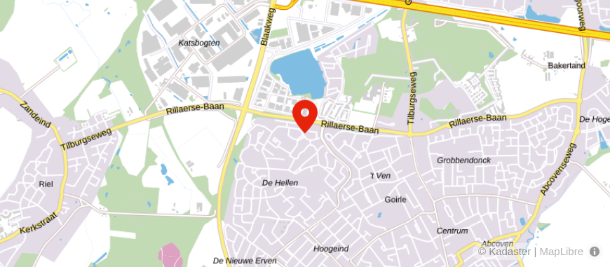 Locatie van Belastingservice Van Iersel