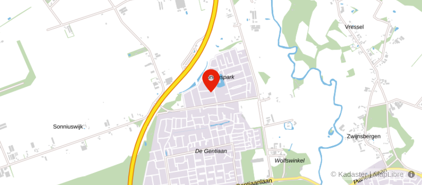 Locatie van RL Financieel Advies