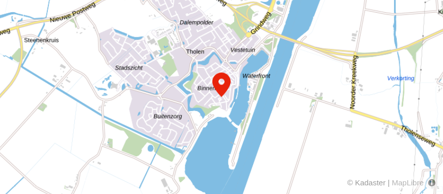 Locatie van Knook & Schot Notarissen