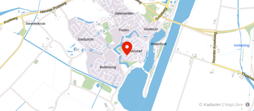 Locatie van Overbeeke