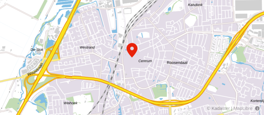 Locatie van Bekaro Financieringen B.V.