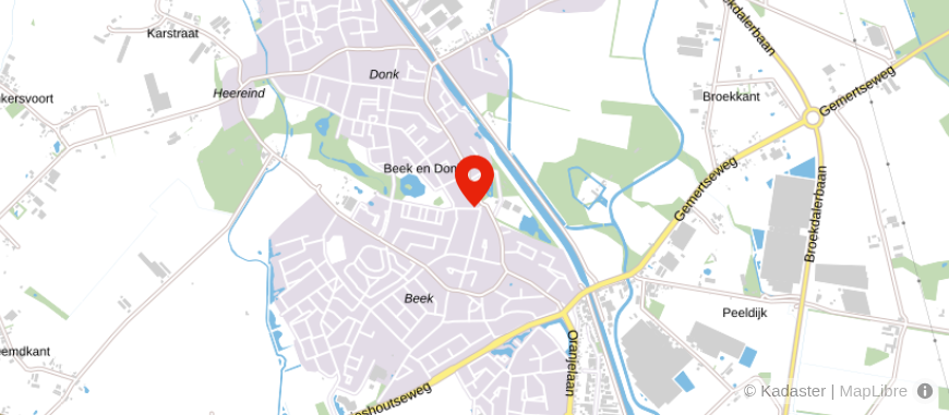 Locatie van Attentiv - Rob en Ton Slaets