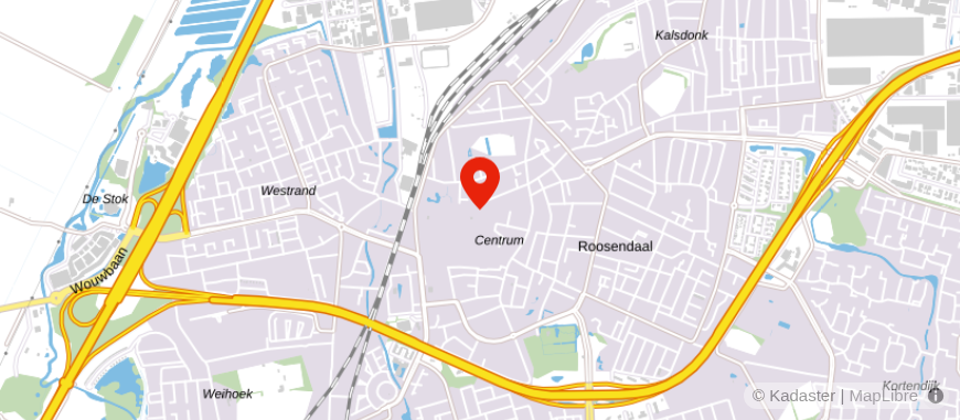 Locatie van Peter Rijsdijk Assurantiën