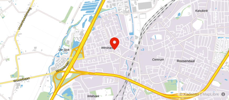 Locatie van BDO Roosendaal