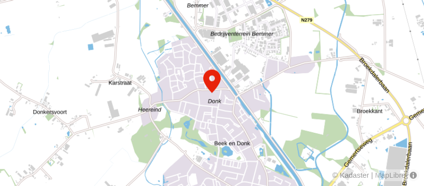 Locatie van Van de Graft Accountants