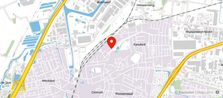 Locatie van Vita Hypotheekadvies Roosendaal