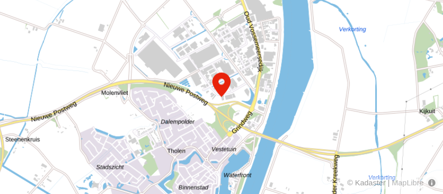Locatie van Dynaplus Management