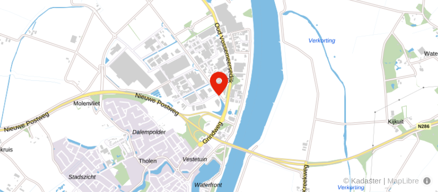 Locatie van Schipper Tholen