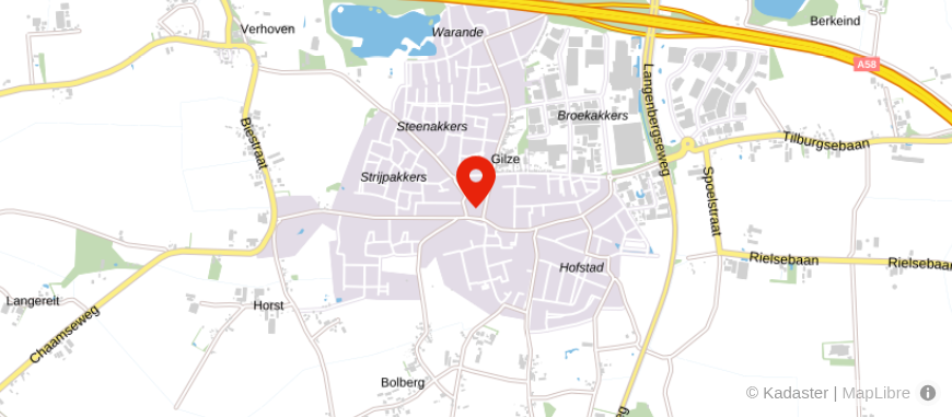Locatie van Vermetten | accountants en adviseurs