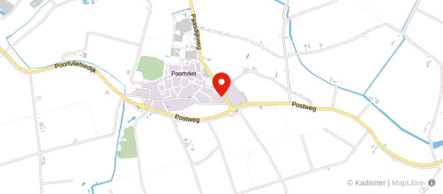 Locatie van Neeskens Makelaars Tholen