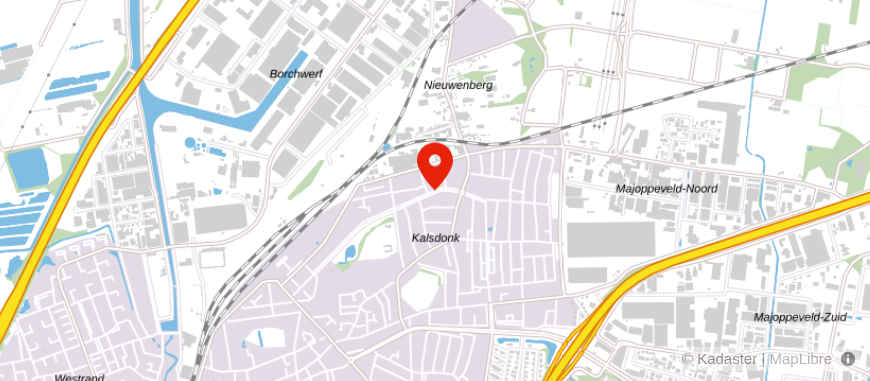 Locatie van Coöperatie Westbrabantse Financieel Adviseurs U.A.