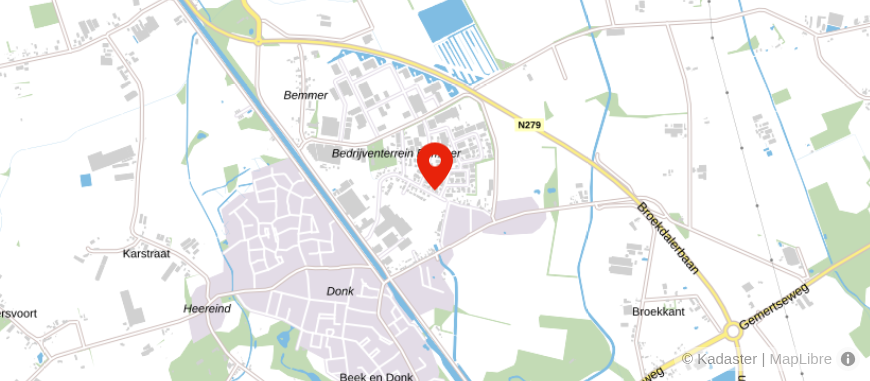 Locatie van Kempen Küppers accountants & belastingadviseurs