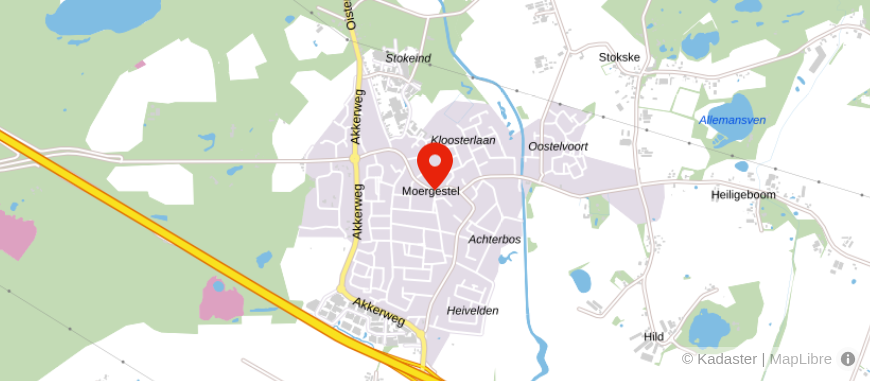 Locatie van Allround Makelaardij