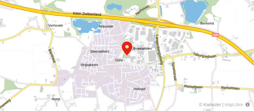 Locatie van Attentiv - H.C.A.M. van den Dungen B.V. 