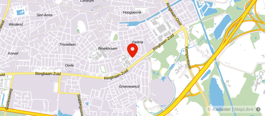 Locatie van Leo Hexspoor Administratie en Advies