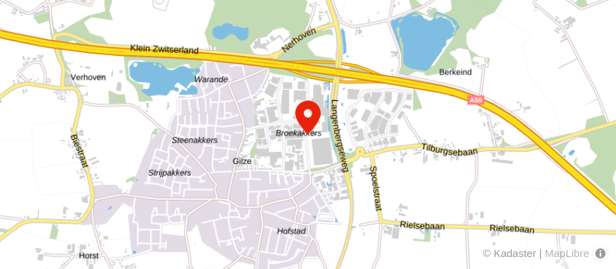 Locatie van Boom Financiële Diensten