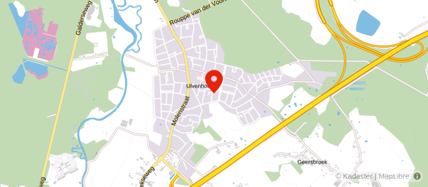 Locatie van Van den Beemt Assurantiën