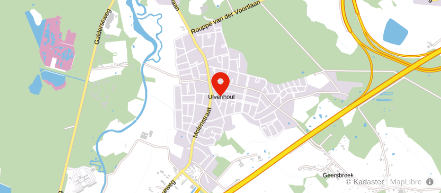 Locatie van Advies Partner J.P.L. van der Linden