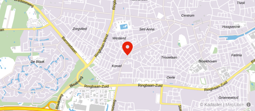 Locatie van Allround Makelaardij