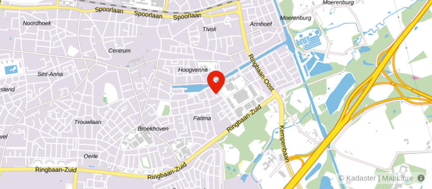 Locatie van  Hoomz Makelaars