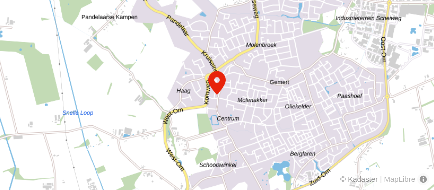 Locatie van Broeckx-Eijkemans Makelaars