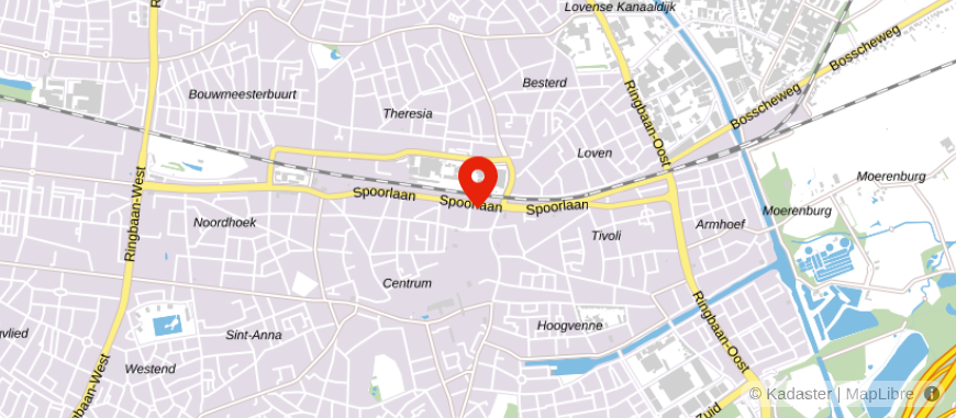 Locatie van Financieel Fit | VDS Tilburg