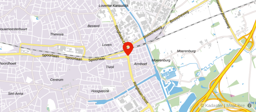 Locatie van K & S accountants en adviseurs