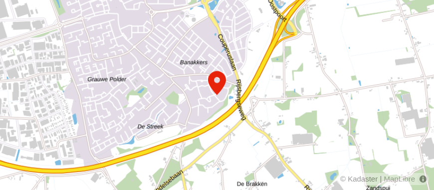 Locatie van de Rijk Adviesbureau
